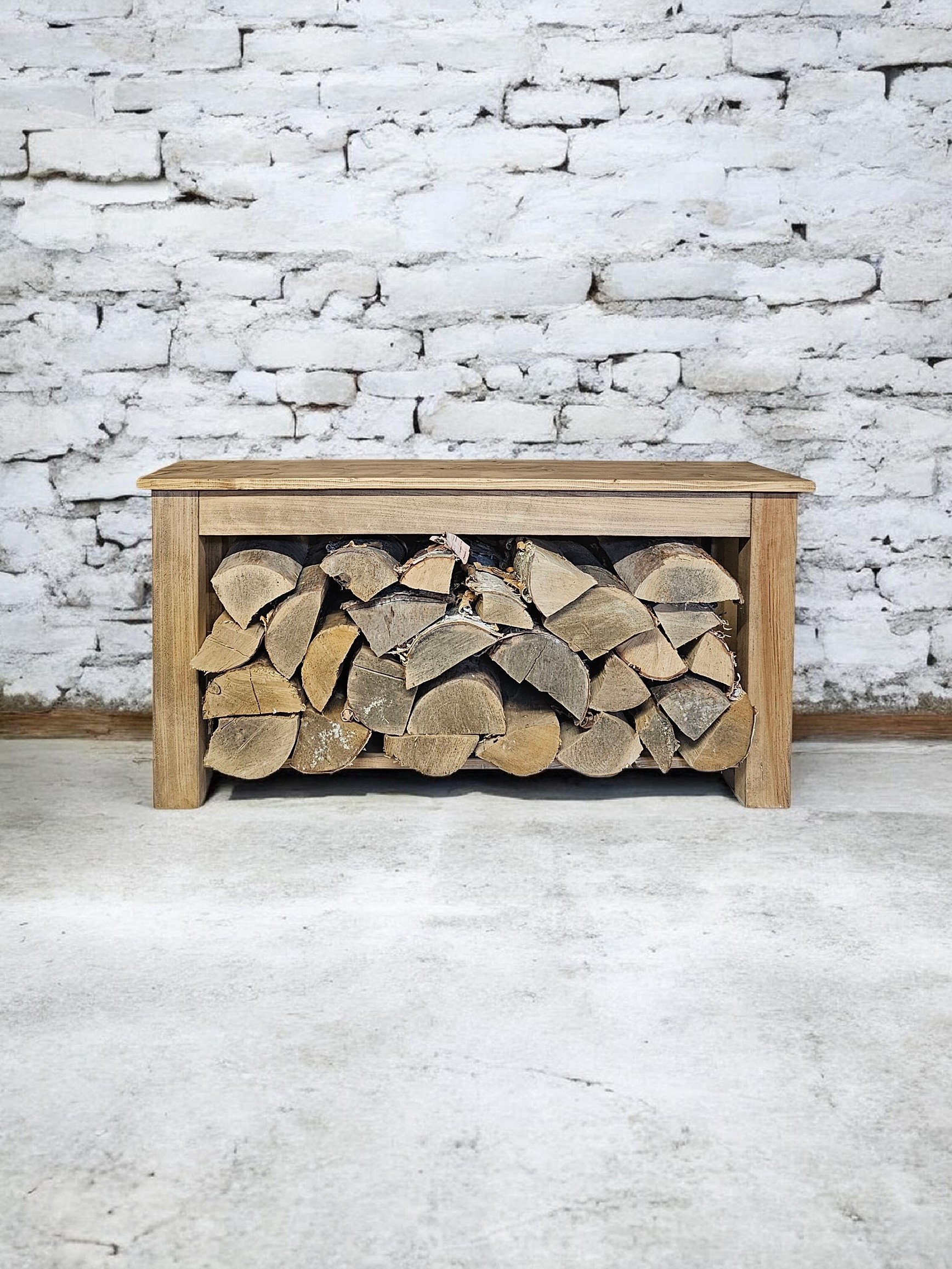 Konsolinis Staliukas -Brown Wood - Image 6